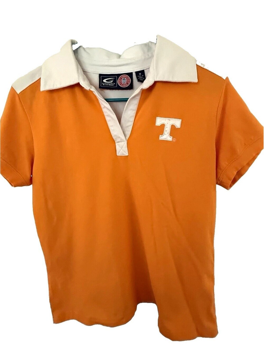 G-III Sports by Carl Banks Tennessee Volunteers Polo Shirt Orange/White Size M